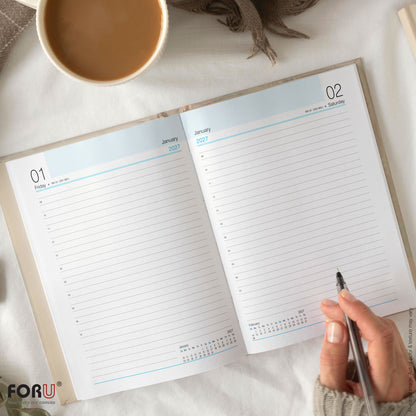 FOR U Radiant 2027 Diary Combo Office Stationery Planner Diary