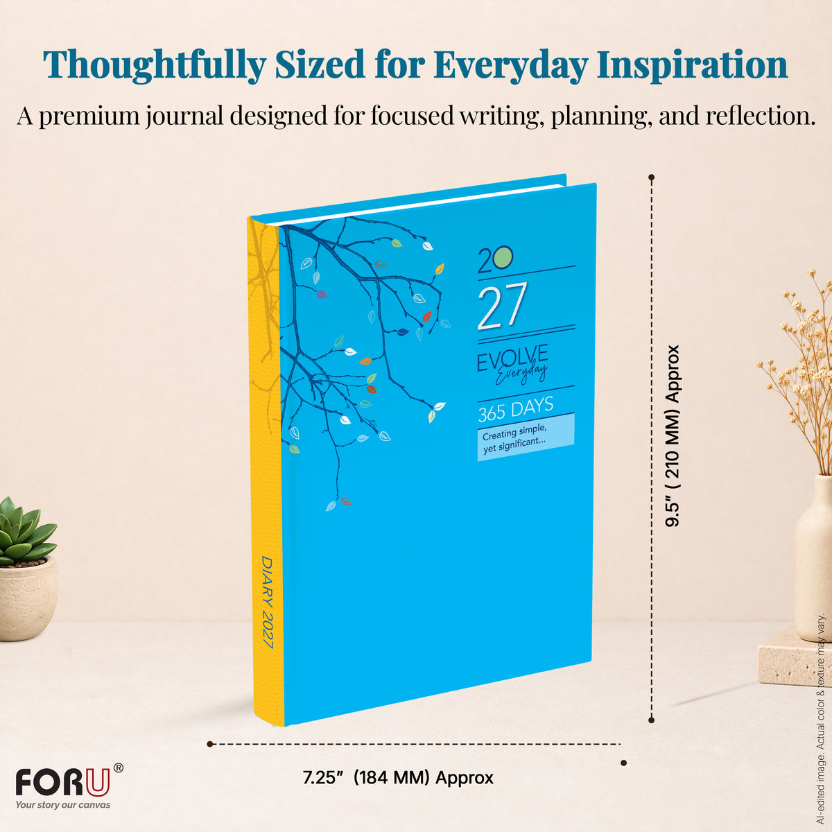 FOR U Radiant 2027 Diary Combo Office Stationery Planner Diary