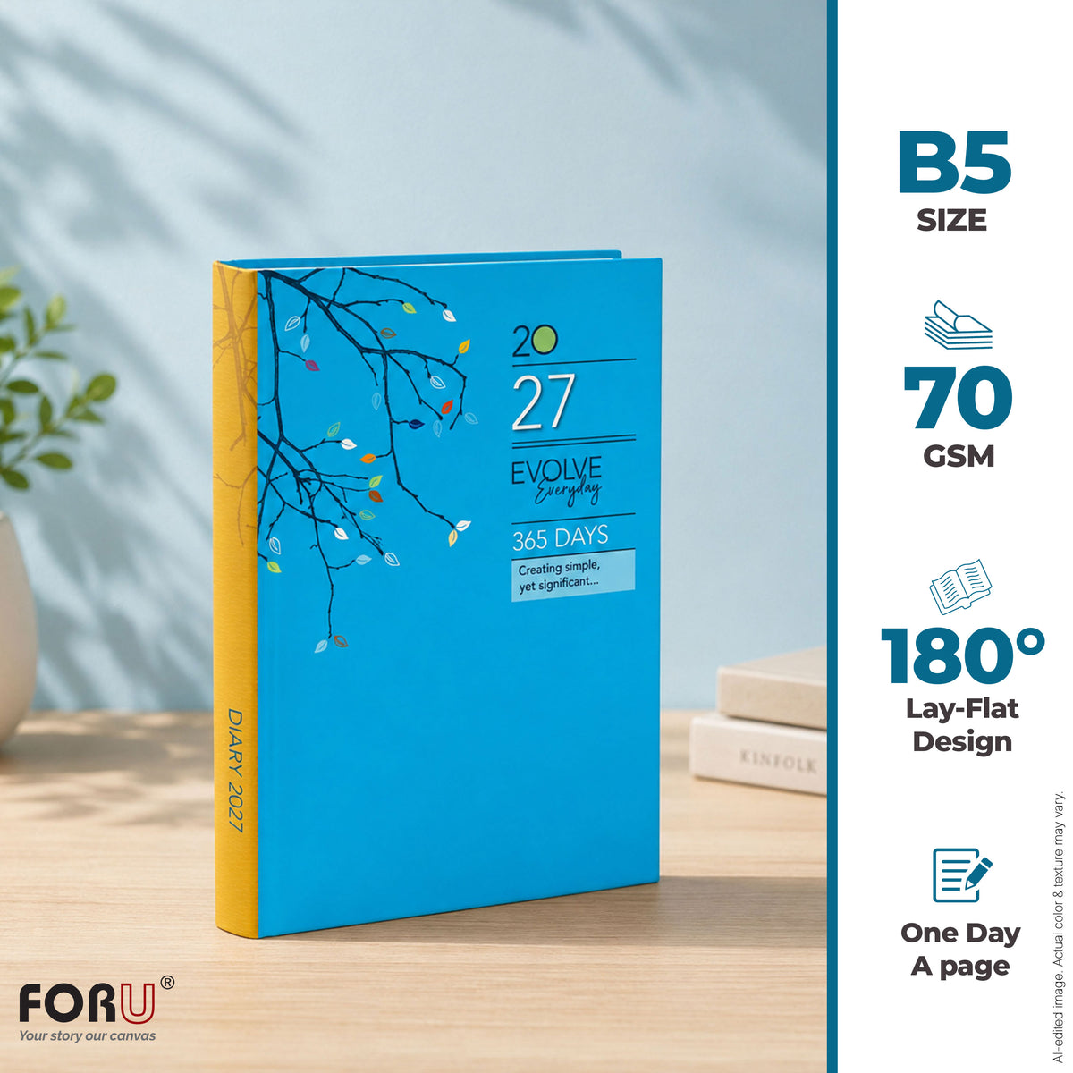 FORU Evolve 2027 B5 Matching Box Diary - Limited Edition