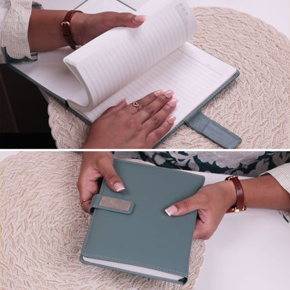 Mirage A5 Undated Customizable Journal with Magnetic Lock