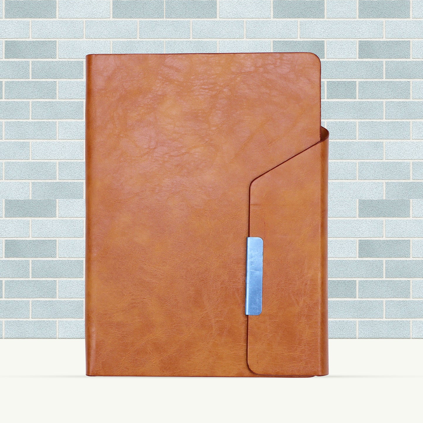 FOR U Fenzor A5 Customizable Journal with Magnetic Lock - Tan