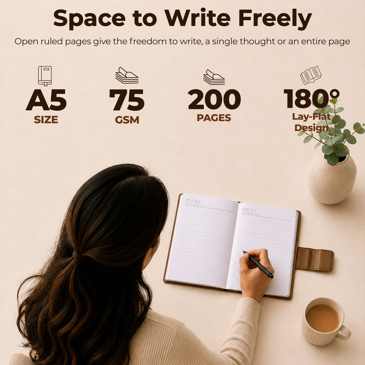 FOR U Trendy B Office Utility Notebook