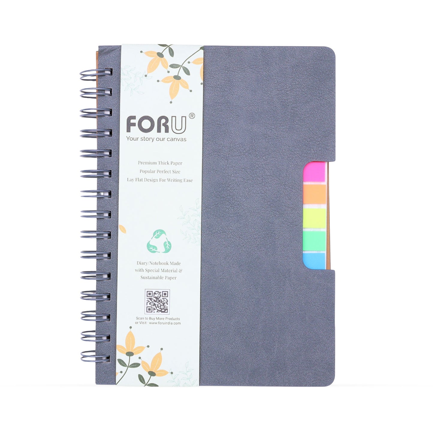 FOR U Plan Well A5 Notebook Pen Gift Set | 2-in-1 Corporate Gift for 2026