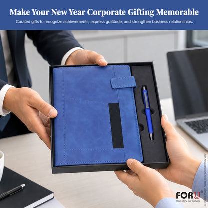 FOR U 2027 Diary Gift Set | Professional Diary & Pen Gift Box