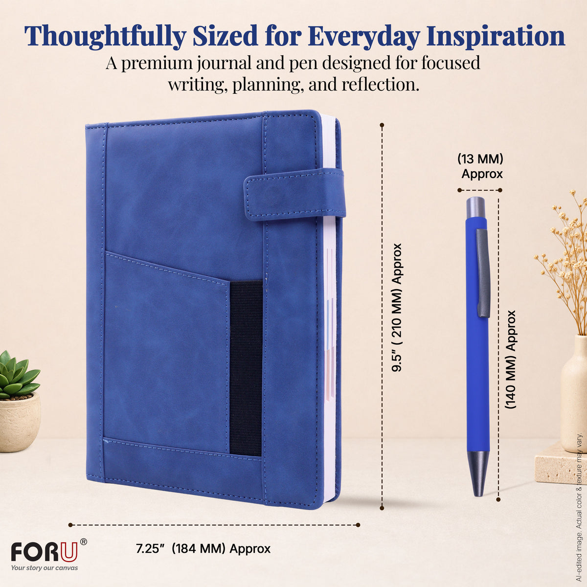FOR U 2027 Diary Gift Set | Professional Diary & Pen Gift Box