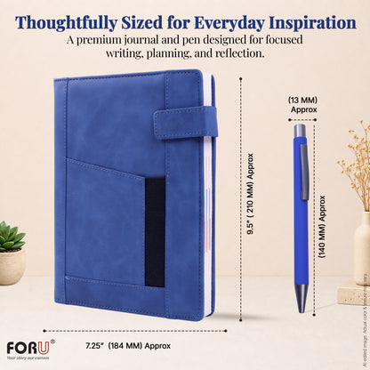 FOR U 2027 Diary Gift Set | Professional Diary & Pen Gift Box