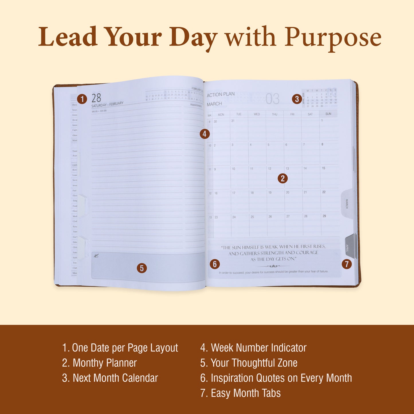 2026 Prime B5 Dated Planner Office Diary | 352 Pages