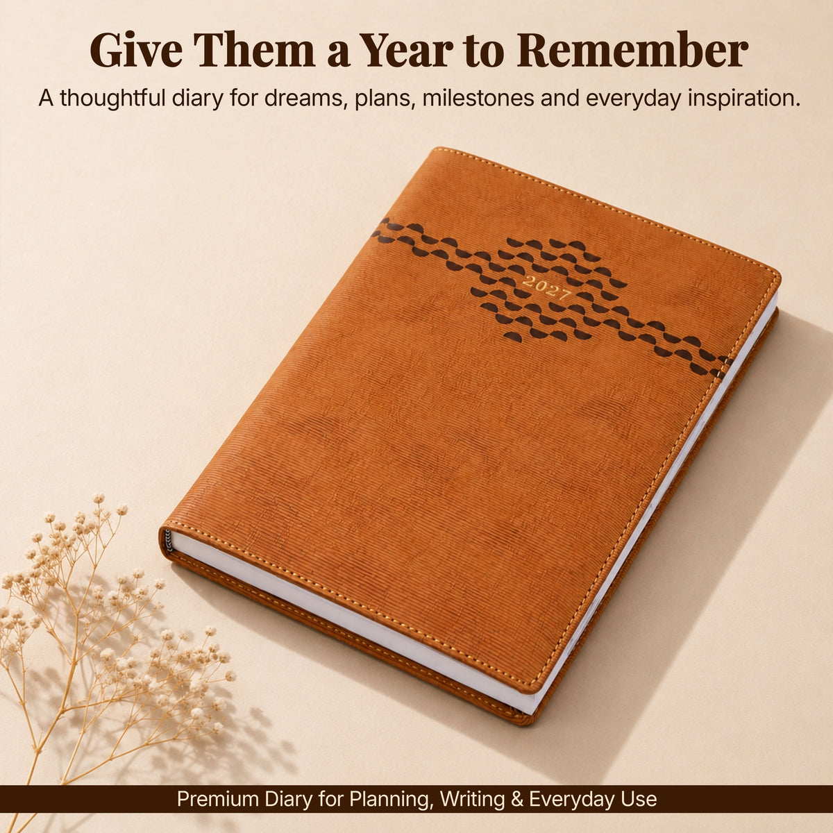FOR U Reset 2027 Diary  | Premium Office Stationery Gift
