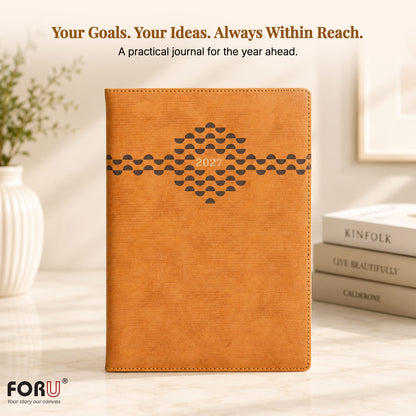 FOR U Reset 2027 Diary  | Premium Office Stationery Gift