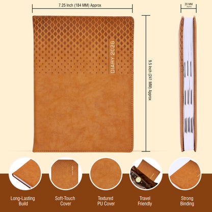 2026 Prime B5 Dated Planner Office Diary | 352 Pages