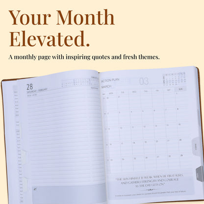 2026 Prime B5 Dated Planner Office Diary | 352 Pages