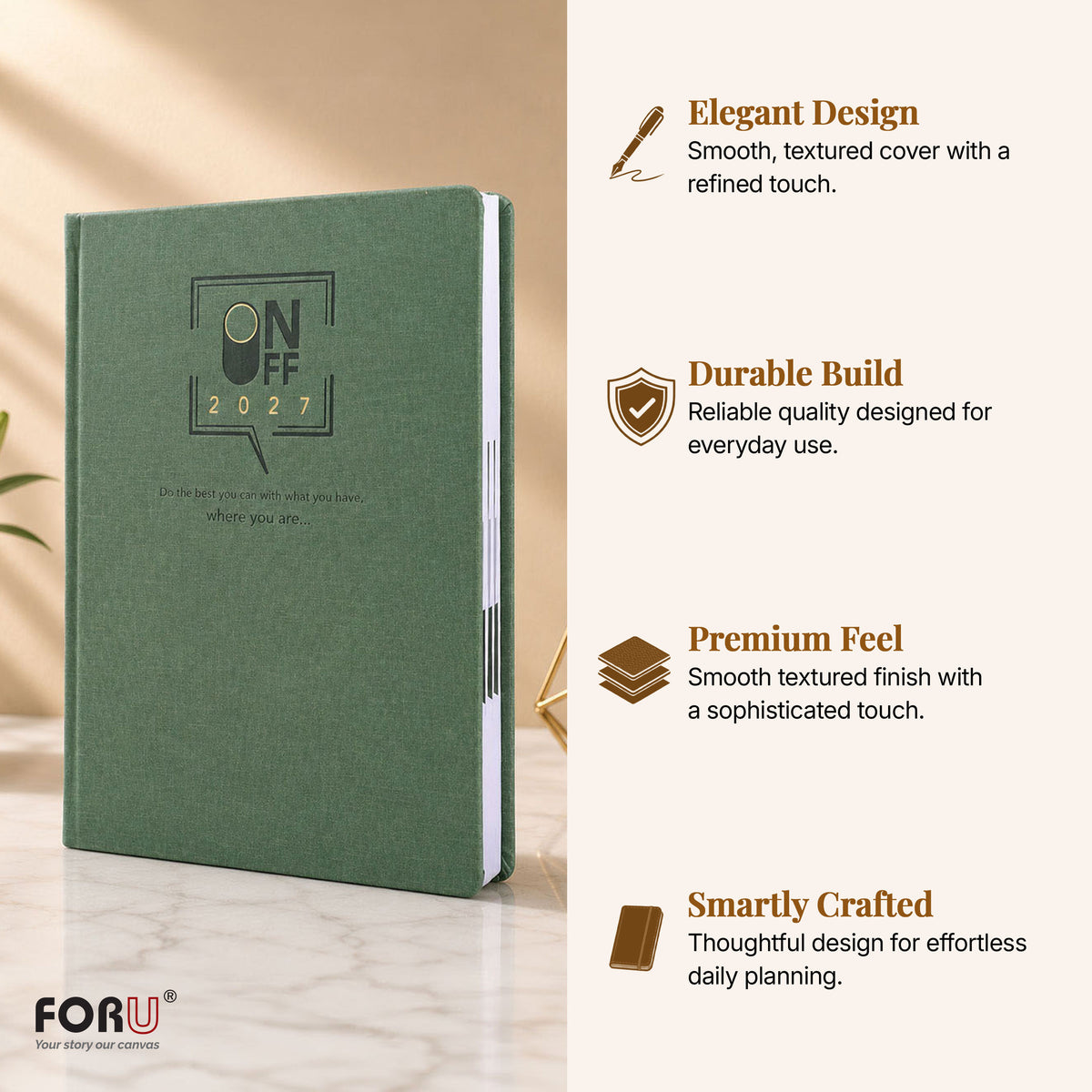 FOR U Leader 2027 Diary | Premium New Year Gift