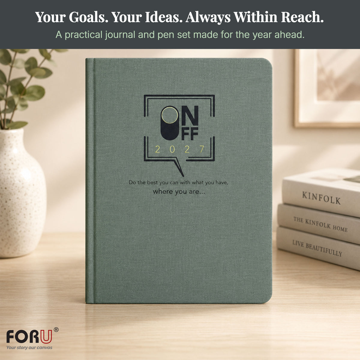 FOR U Leader 2027 Diary | Premium New Year Gift
