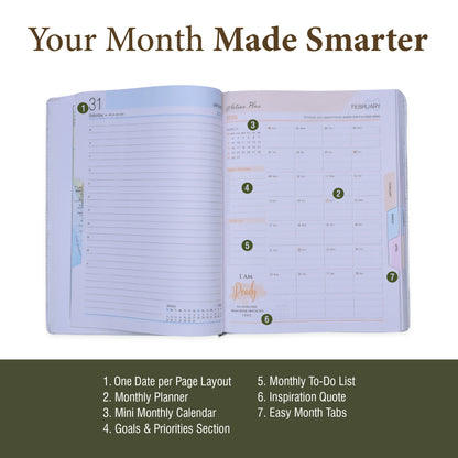 FOR U Awesome 2026 B5 Dated Diary | Office Stationery Daily Planner