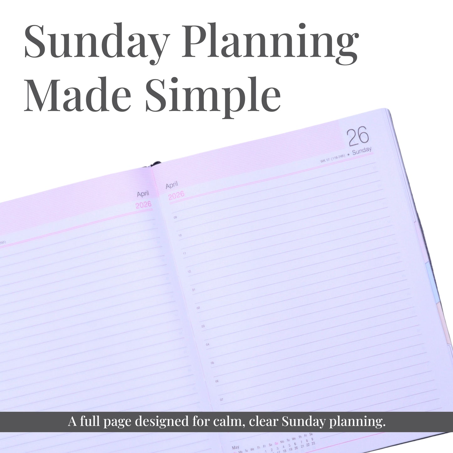 FOR U Awesome 2026 B5 Dated Diary | Office Stationery Daily Planner