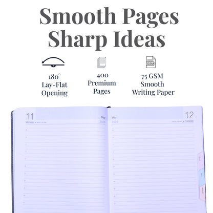 FOR U Awesome 2026 B5 Dated Diary | Office Stationery Daily Planner