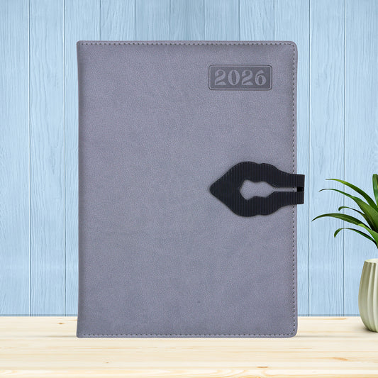 FOR U Refined 2026 B5 Dated Diary | Office Stationery Diary with Magnetic Lock