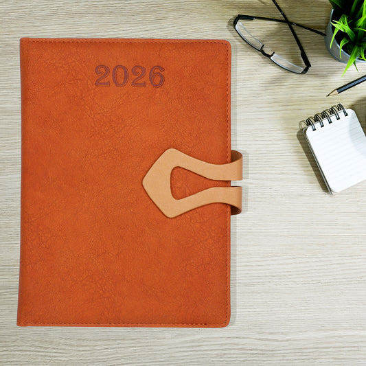 FOR U Beauty 2026 Dated Diary | Office Stationery Diary with Magnetic Lock