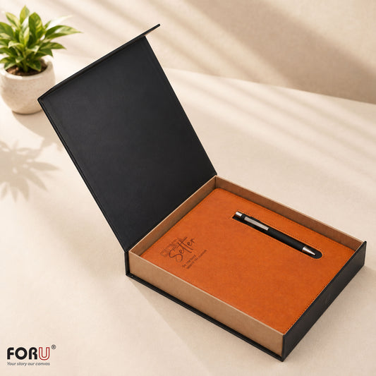 FOR U Haven 2026 B5 Dated Diary with Pen Holder | Office Stationery