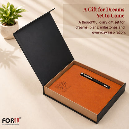 FOR U Haven 2026 B5 Dated Diary with Pen Holder | Office Stationery