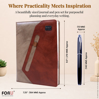 FOR U Marvel 2027 B5 Dated Diary with Stationery Loop