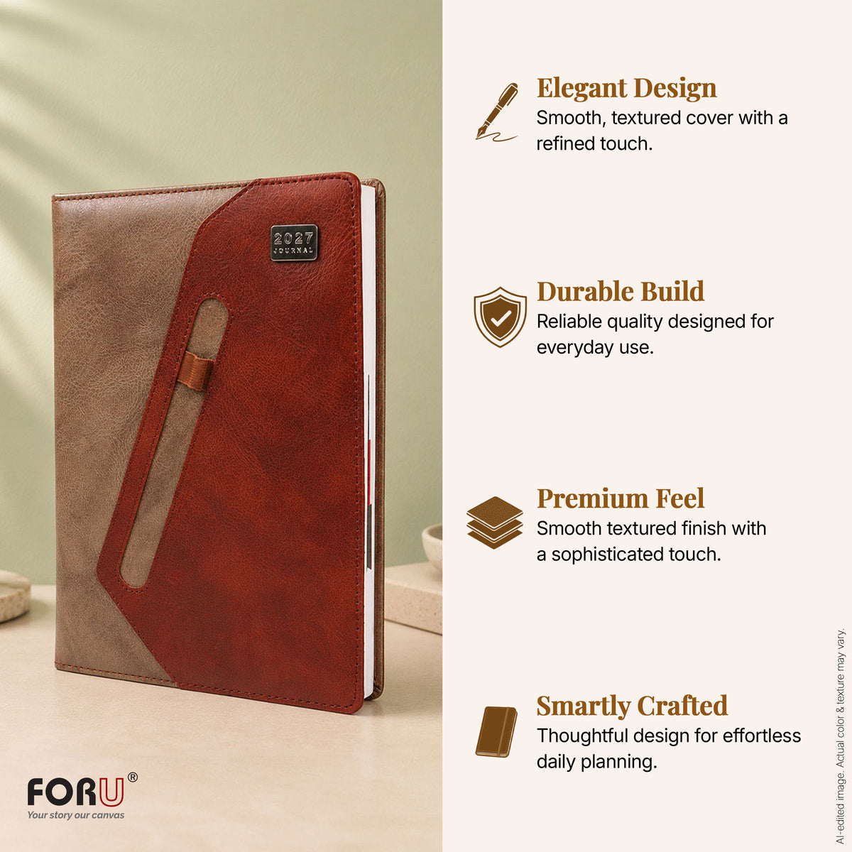FOR U Marvel 2027 B5 Dated Diary with Stationery Loop