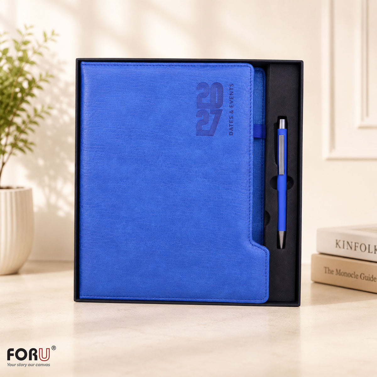 FOR U Impeccable 2027 B5 Dated Diary with Pen