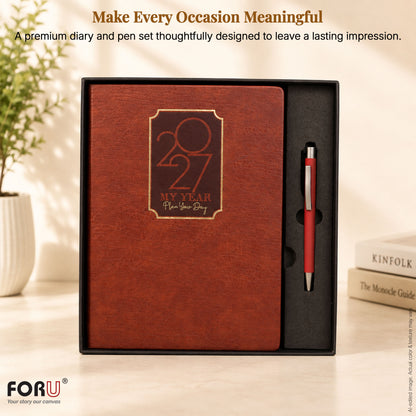 FOR U Awesome 2026 B5 Dated Diary | Office Stationery Daily Planner