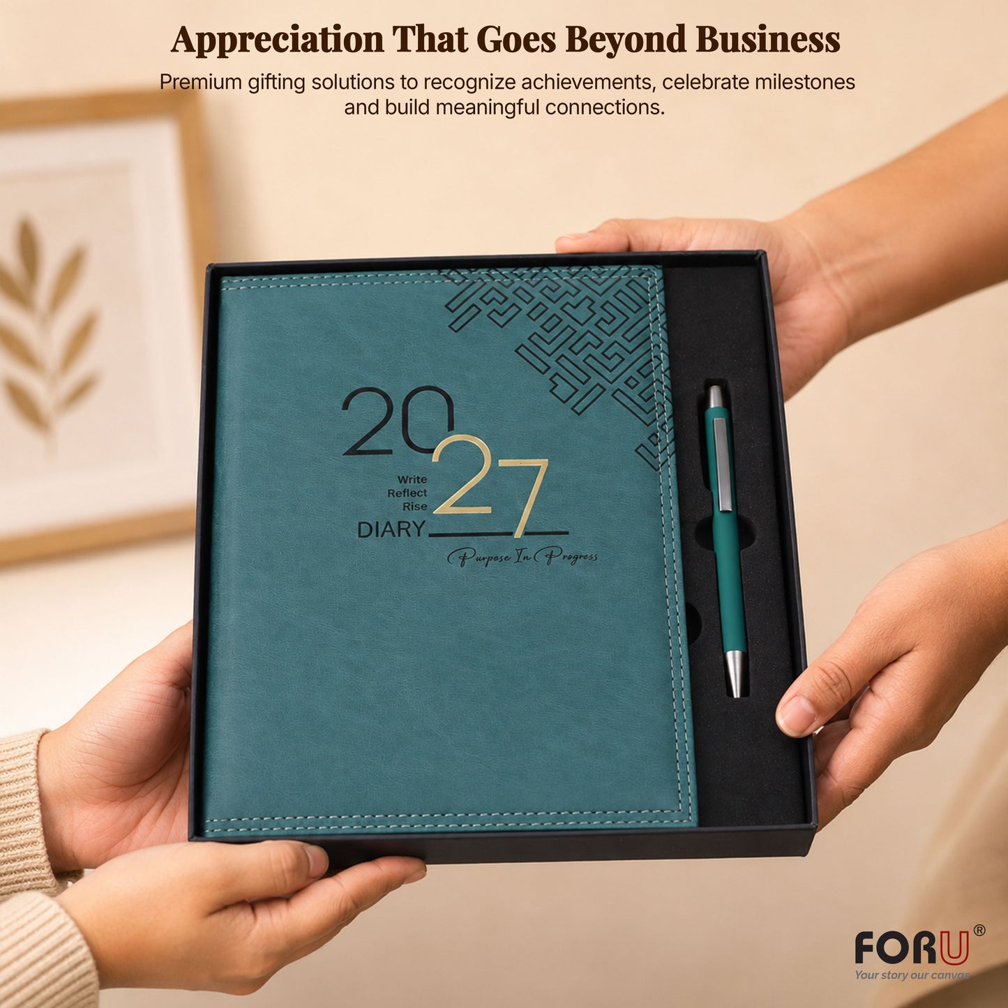 2026 Stylish B5 Dated Office Planner Diary