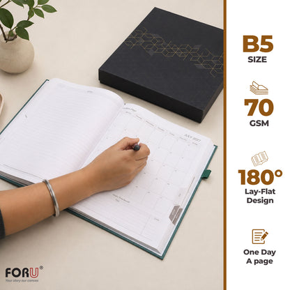 2026 Stylish B5 Dated Office Planner Diary