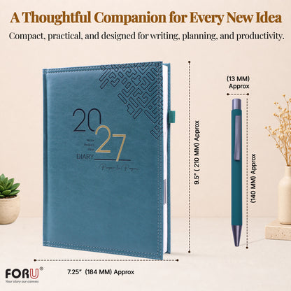 2026 Stylish B5 Dated Office Planner Diary