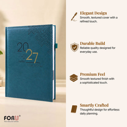 2026 Stylish B5 Dated Office Planner Diary