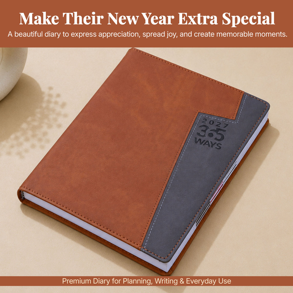 2026 Prime B5 Dated Planner Office Diary | 352 Pages