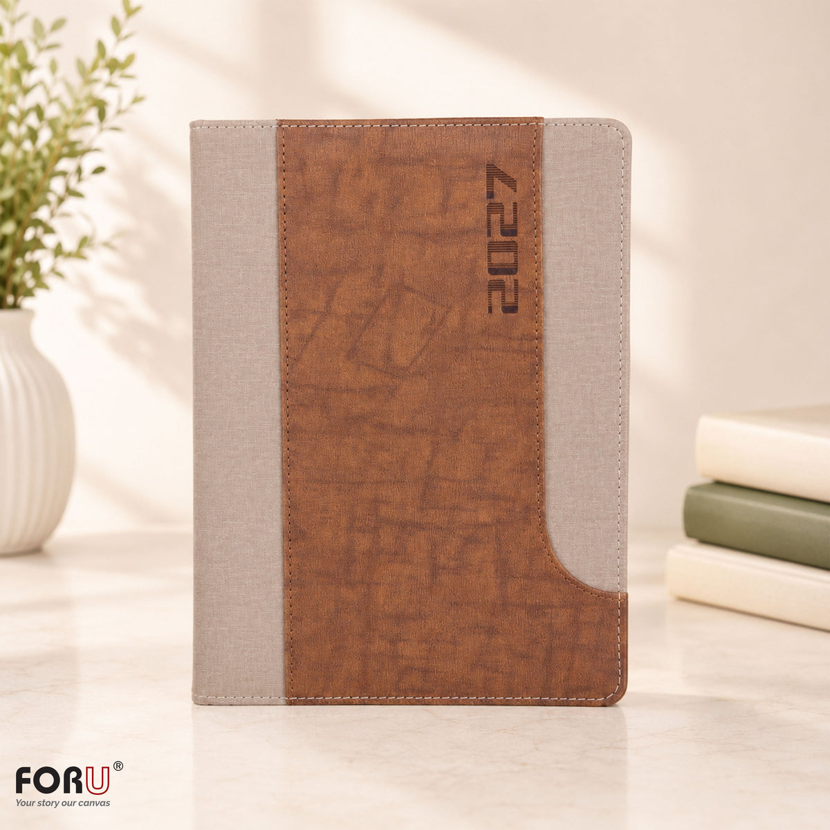FOR U Reflection 2027 B5 Diary Gift Set | Premium Corporate New Year Planner Combo