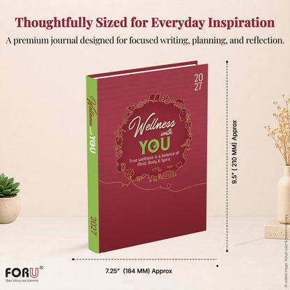 FOR U Verve 2027 New Year Diary | Premium Corporate New Year Planner Combo
