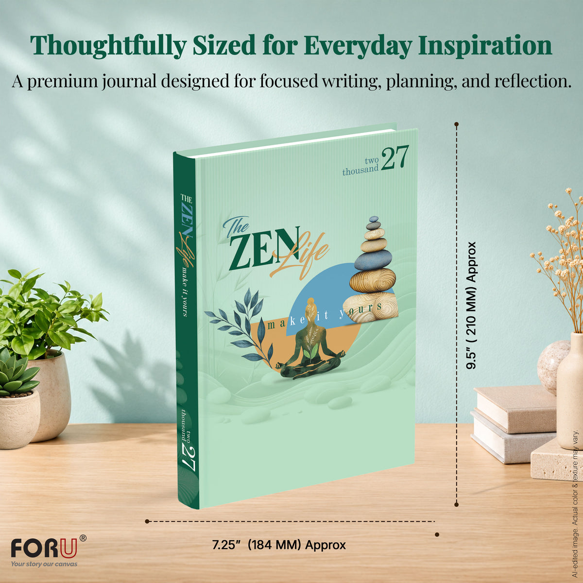 FORU Zen Life 2027 B5 Matching Box Diary - Limited Edition