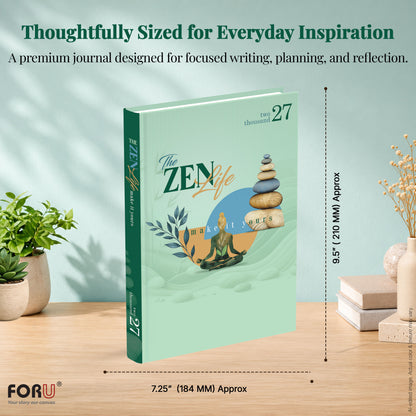 FORU Zen Life 2027 B5 Matching Box Diary - Limited Edition