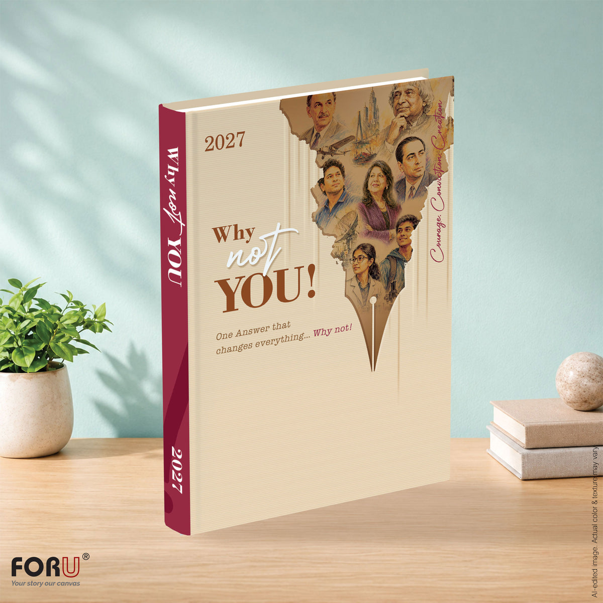 FORU Why Not You 2027 B5 Matching Box Diary - Limited Edition