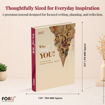 FORU Why Not You 2027 B5 Matching Box Diary - Limited Edition
