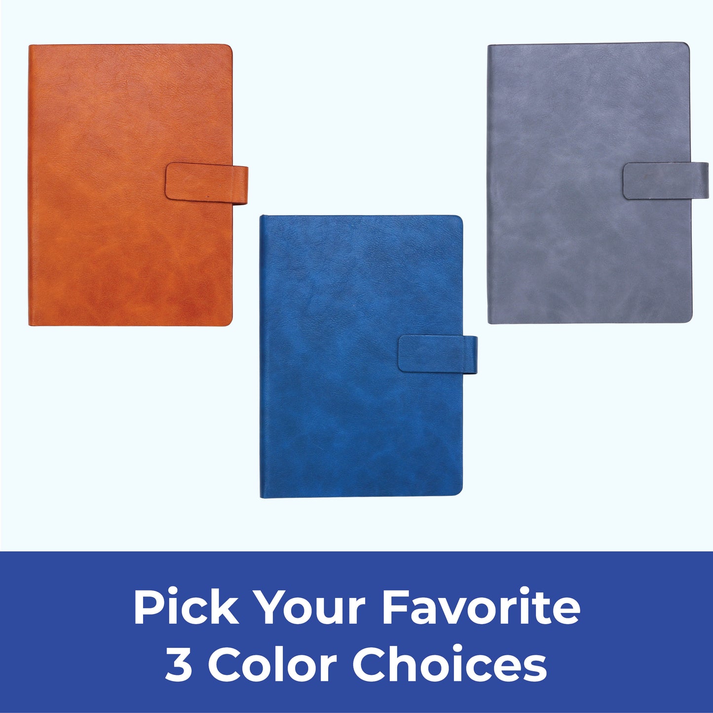 FOR U Persona A5 Undated Blank Journal - Blue