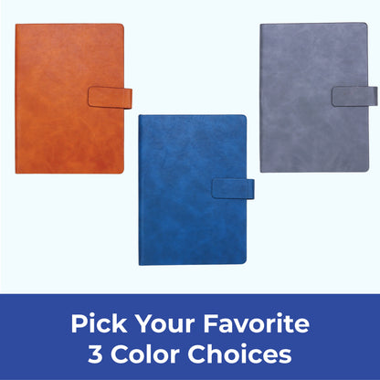 FOR U Persona A5 Undated Blank Journal - Blue