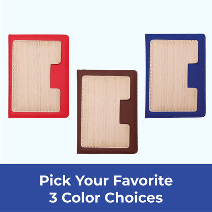 Customizable 3-in-1  Premium Writing Gift Hamper - Brown