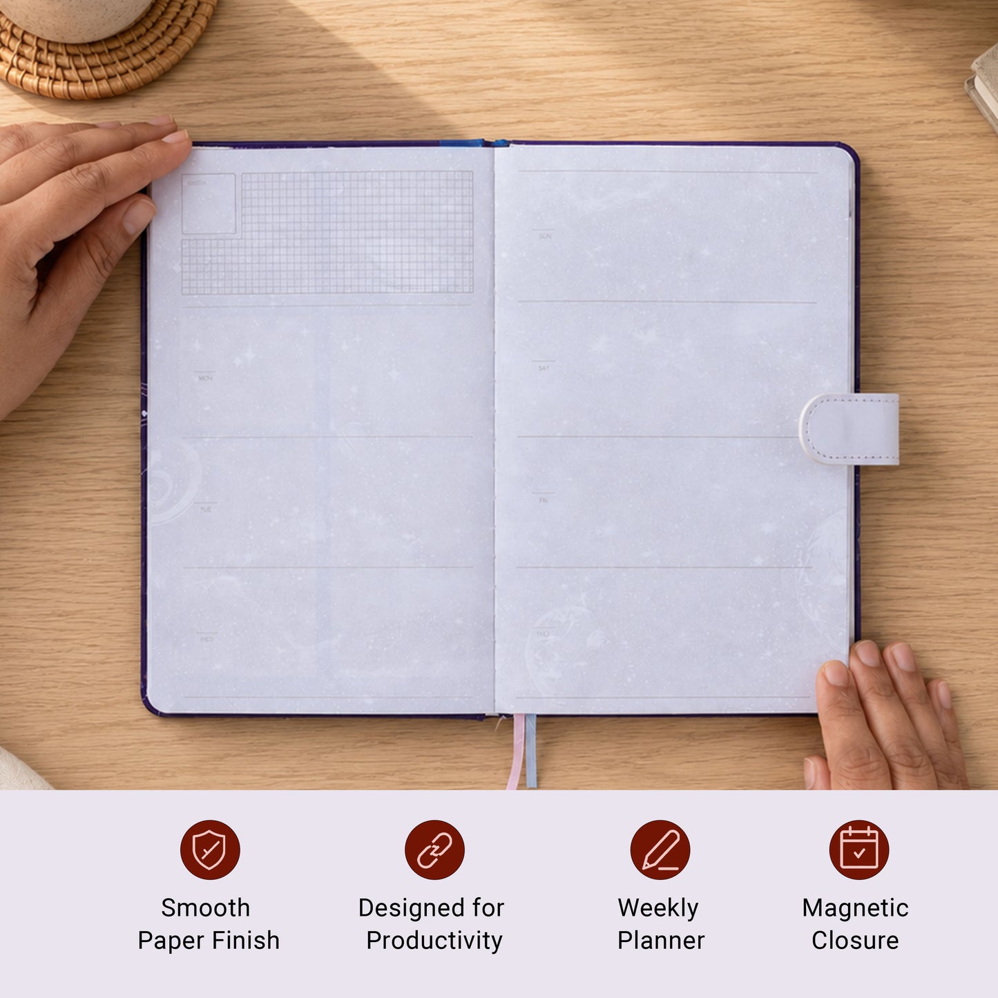 ForU Nova A5 Creative Journal Notebook for Girls & Women