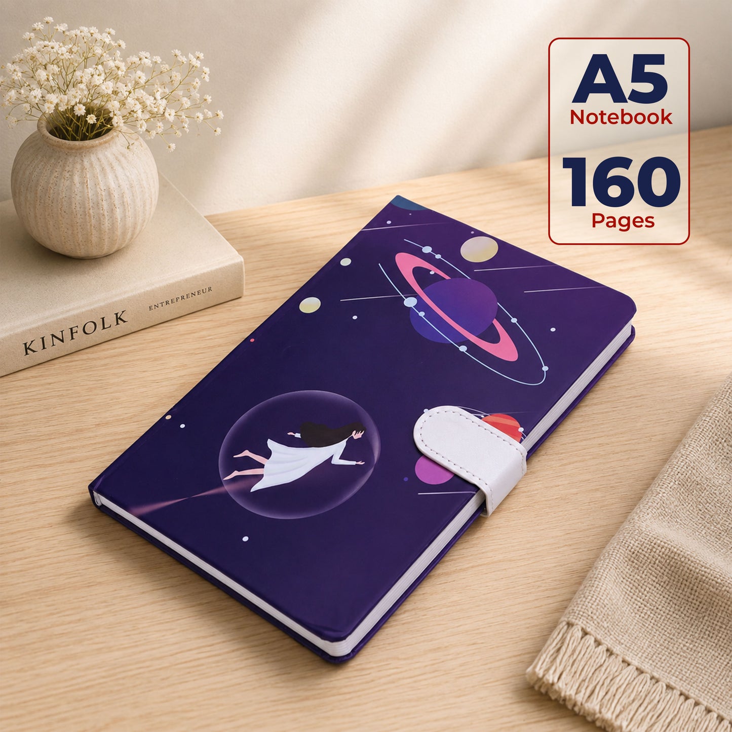 ForU Nova A5 Creative Journal Notebook for Girls & Women