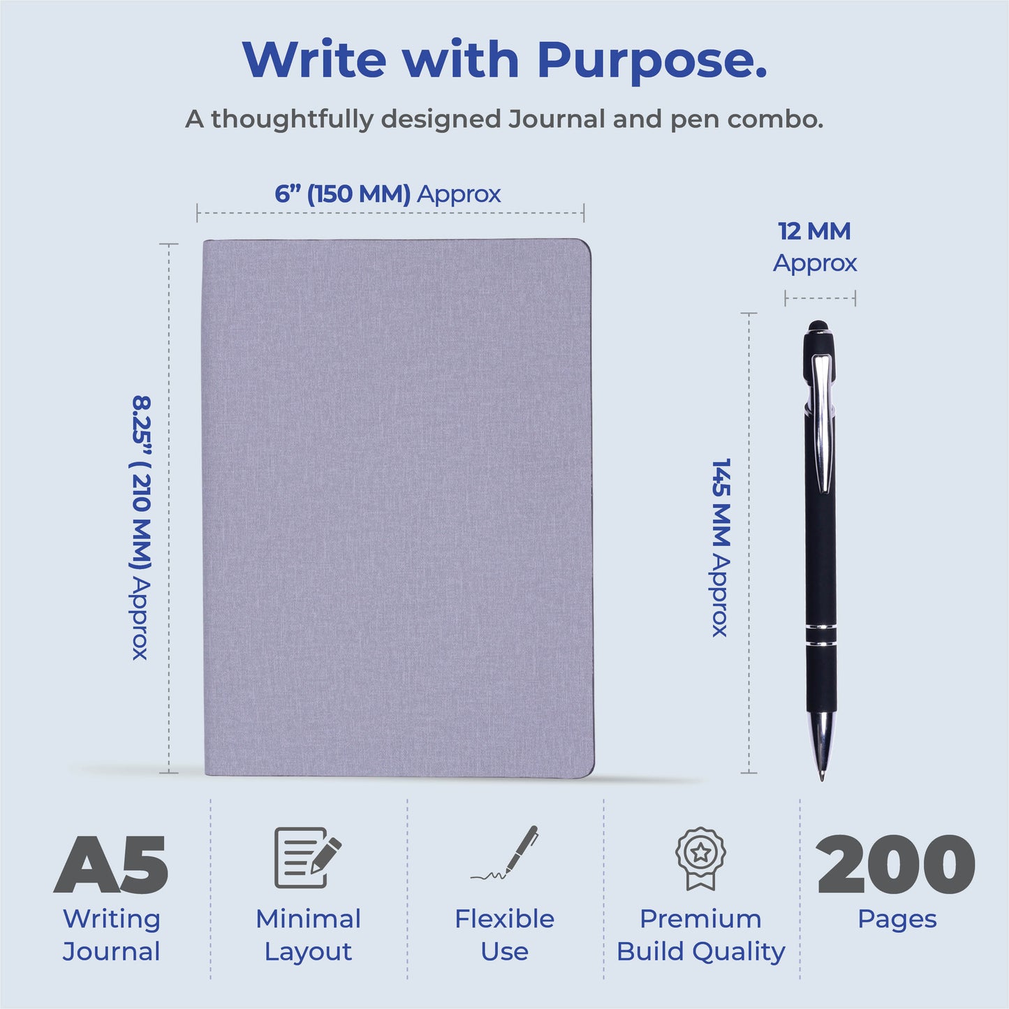 FOR U Convenient Workplace Writing Companion Kit