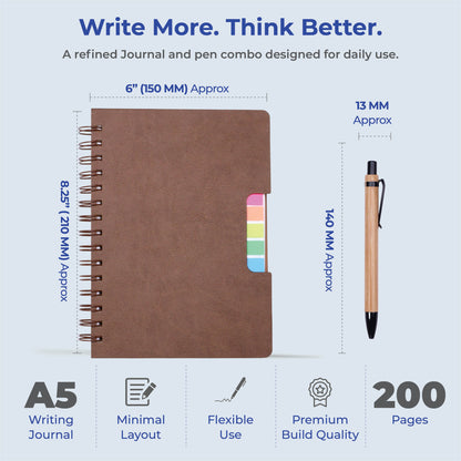 FOR U Plan Well Office Utility Combo Hamper Kit Brown