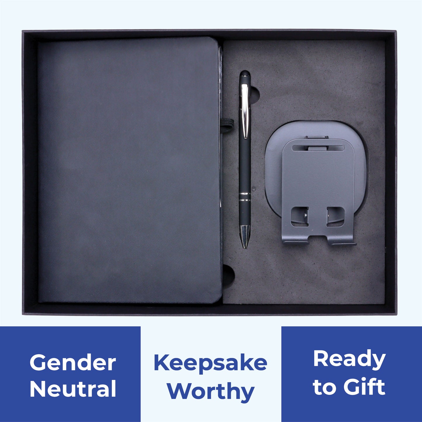 FOR U Functional 3-in-1 Office Stationery Combo Hamper Kit