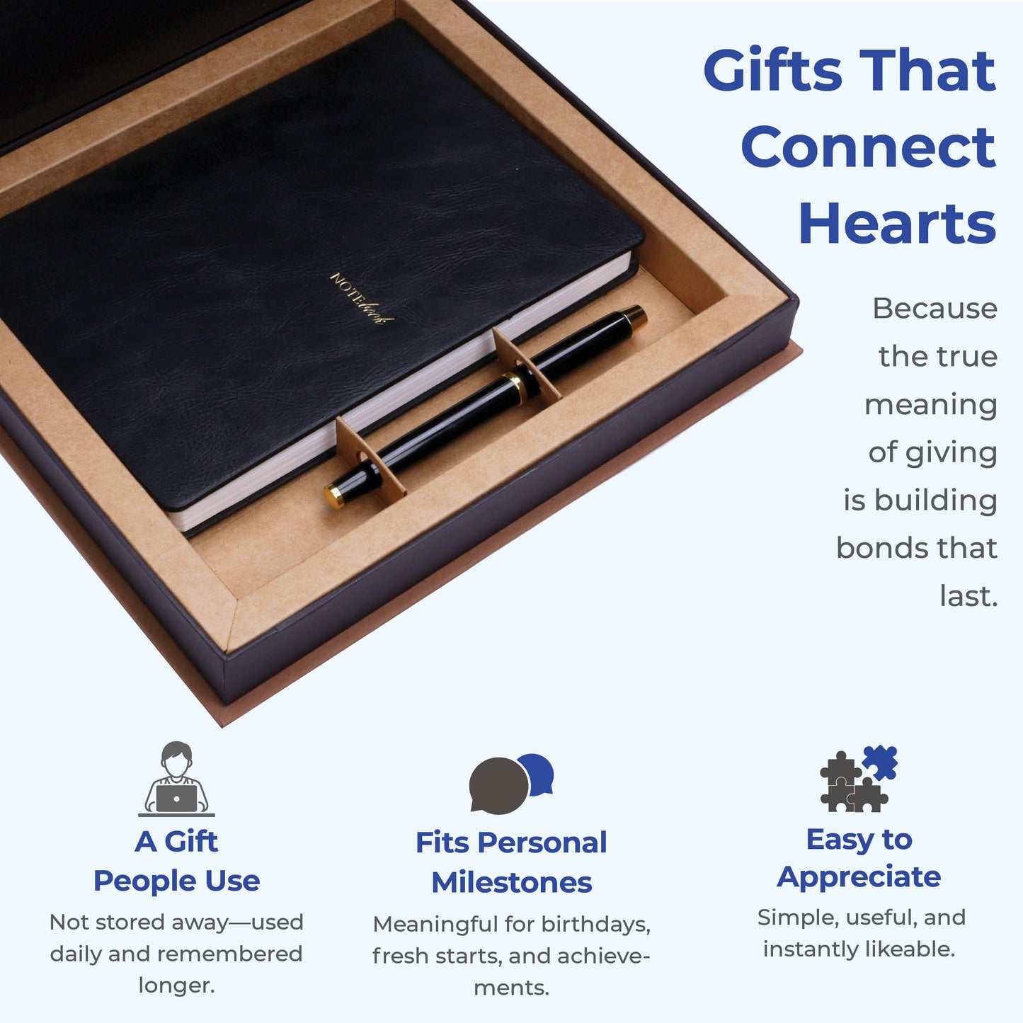 FORU Nox Buddy Premium 2 in 1 Opening Box Hamper Kit Black