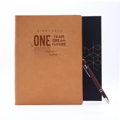 FOR U Leader 2 in 1 Diary & Pen Premium New Year 2026 Gift Box