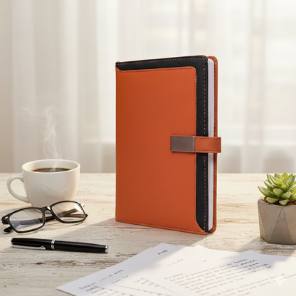 Synergy A5 Customizable Notebook with Magnetic Lock